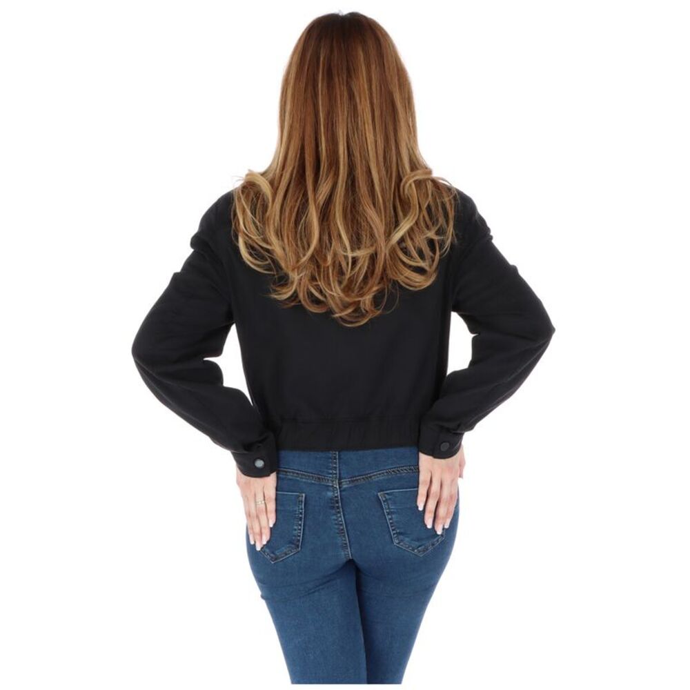 Love Moschino Long Sleeve Collared Blouse Women black Blazers